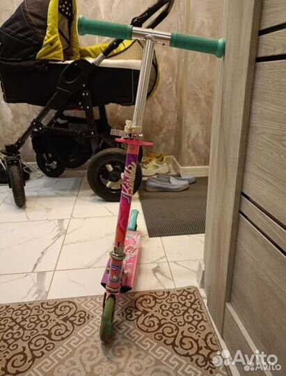 Самокат детский Barbie