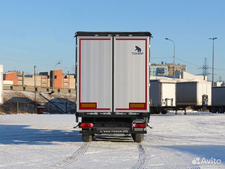 Полуприцеп шторный Тонар T3-13 (9888), 2024