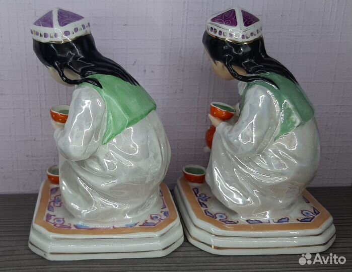 Статуэтка Узбечка с чайником Дулево за 1 штуку