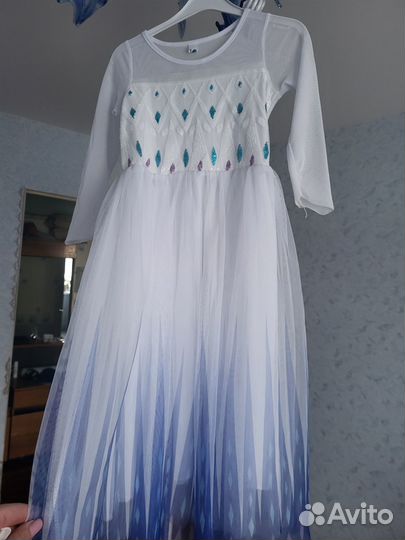 Платье для девочки Эльзы