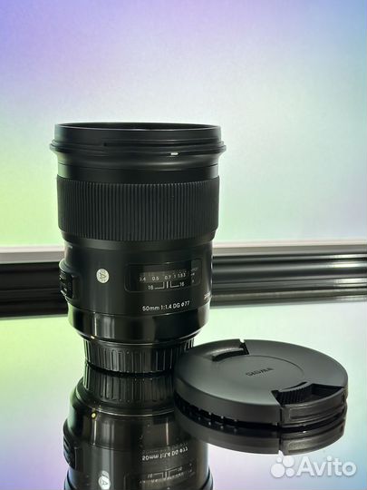 Объектив Sigma AF 50mm f/1.4 DG HSM Art Canon EF