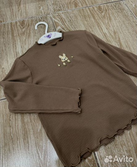 Лонгслив для девочки новый