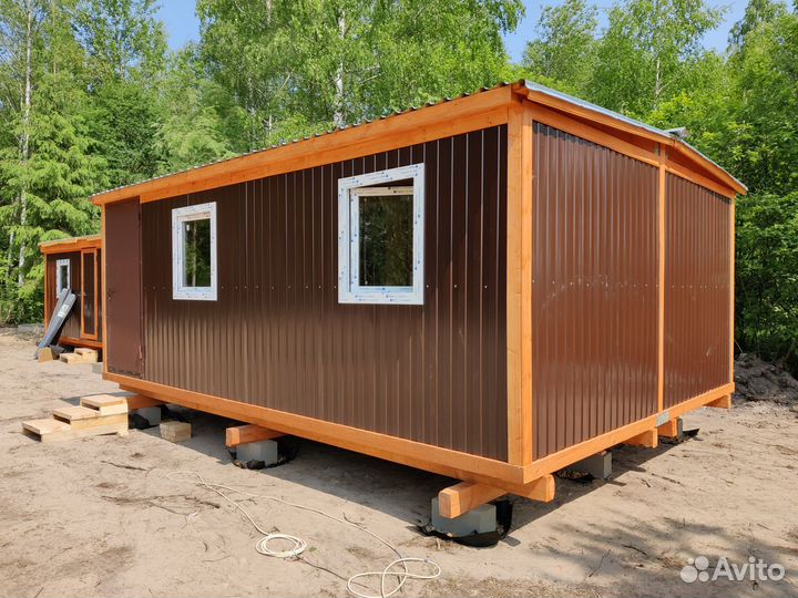 Дачные мини домики 6х4.4м