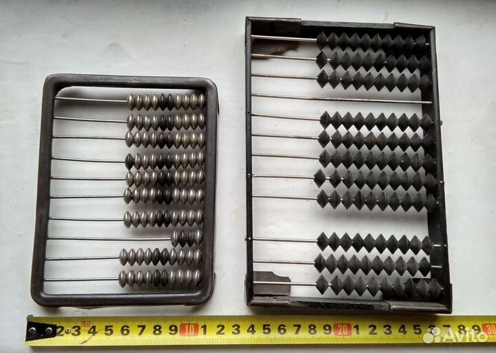 Счеты бухгалтерские СССР металлические