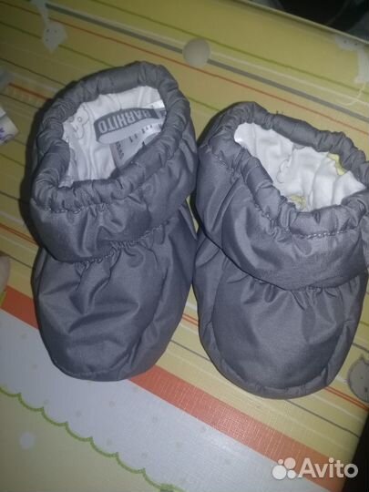 Пинетки теплые