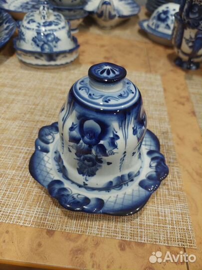 Набор посуды гжель