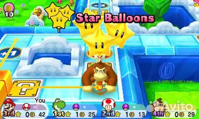 Mario Party Star Rush (3DS, англ, бу)