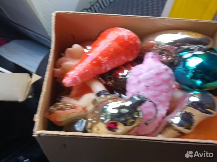 Елочные игрушки СССР