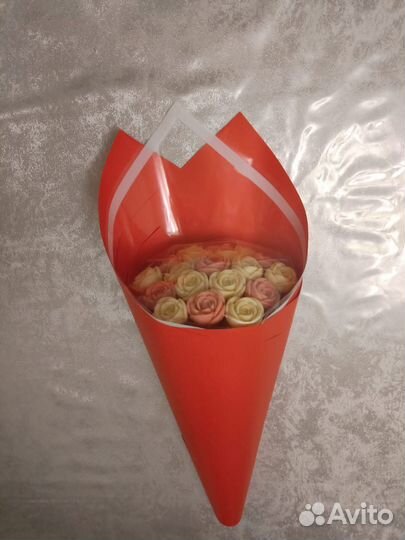 Шоколадные розы букет