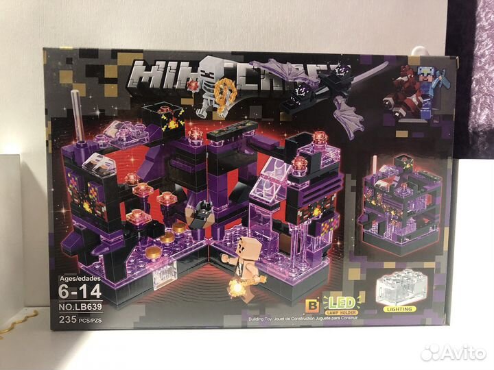 Набор lego майнкрафт