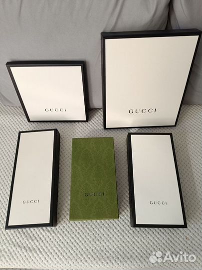 Упаковка Gucci оригинальные коробки комплекты