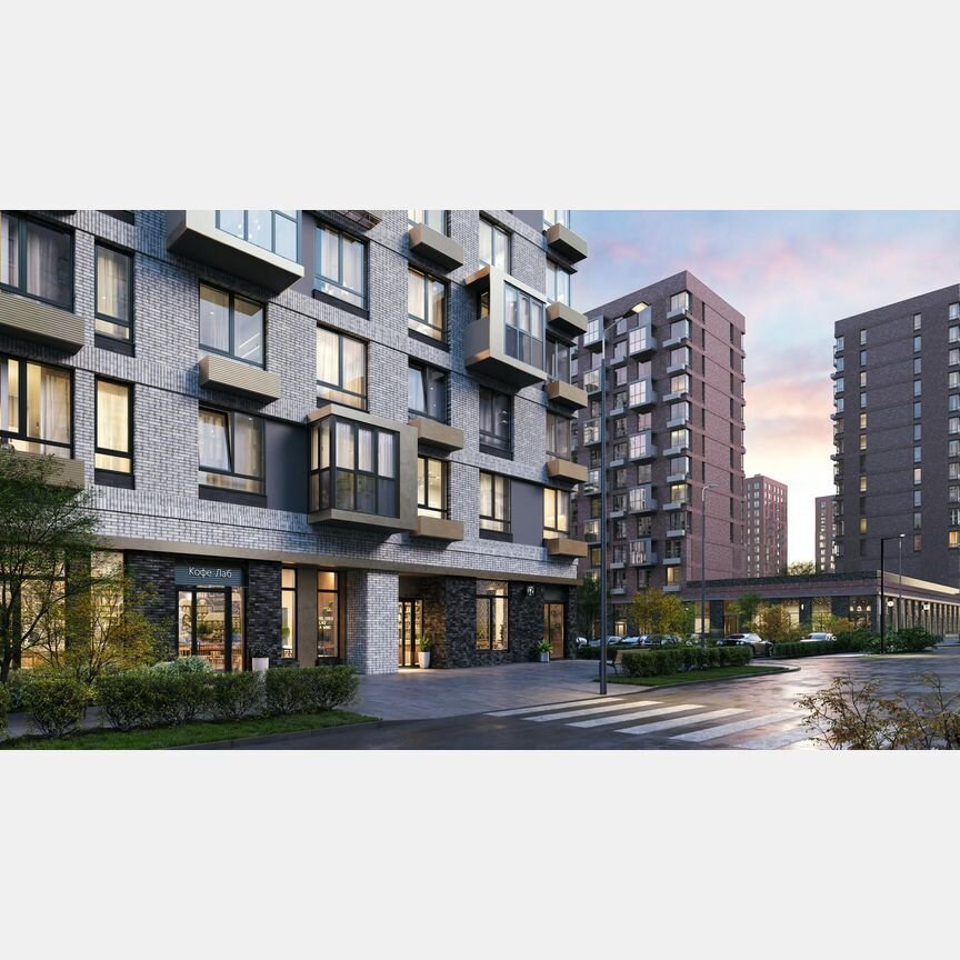 2-к. квартира, 57 м², 7/14 эт.