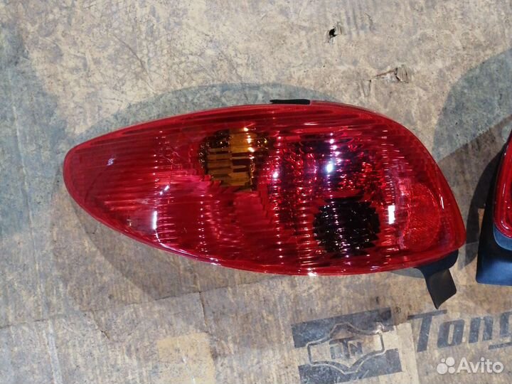 Фонари задние peugeot 206 рестайлинг