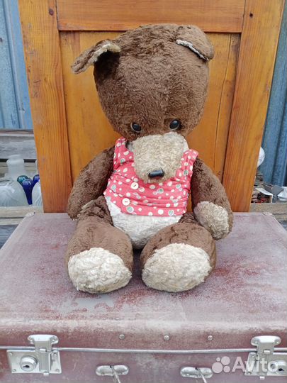 Плюшевый медведь ссср(опилки)