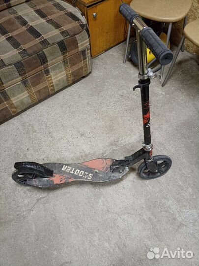Самокат детский двухколесный бу