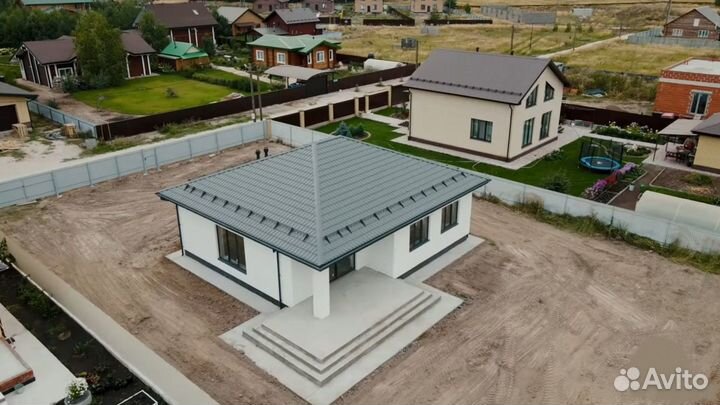 Проект дома готовый 100м2 газоблок