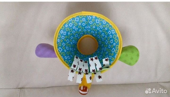 Светомузыкальная пирамидка-слоник развивающая