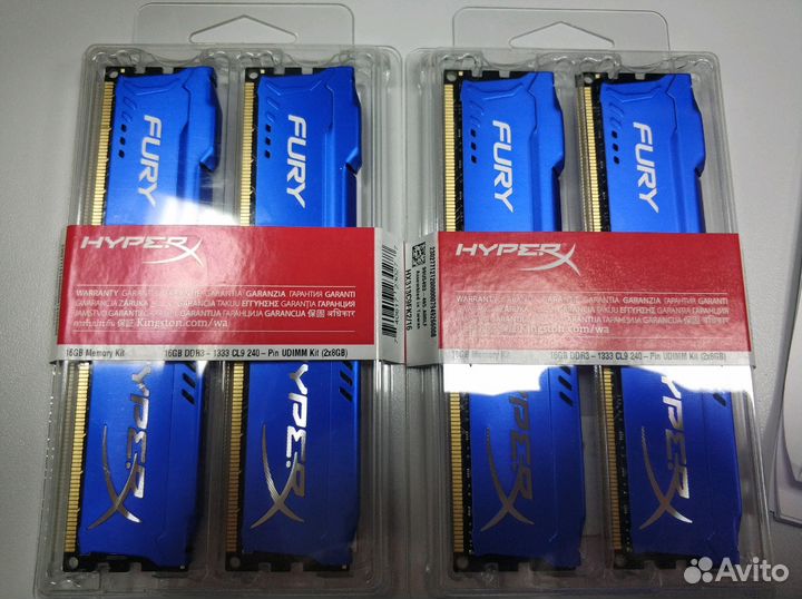 Оперативная память Kingston HyperX Blue Series (HX