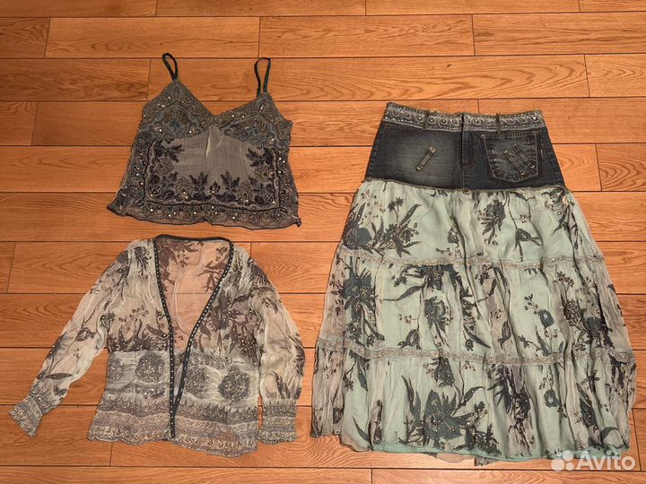 Комплект топ и юбка