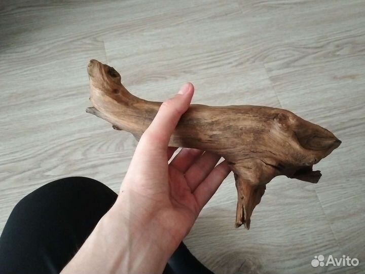 Коряга в аквариум