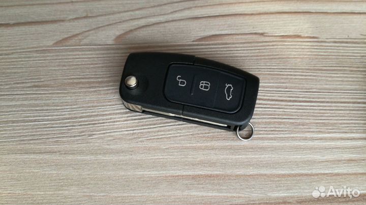 Новый ключ зажигания Форд Фокус 2 (+Прописывание)