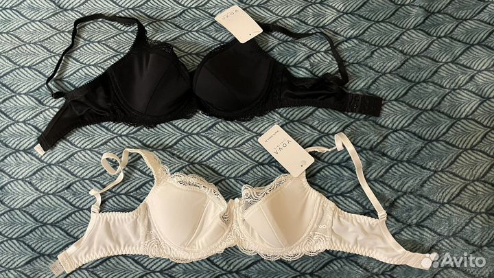 Бюстгальтер Новый vova 65c, 65d, белый и черный