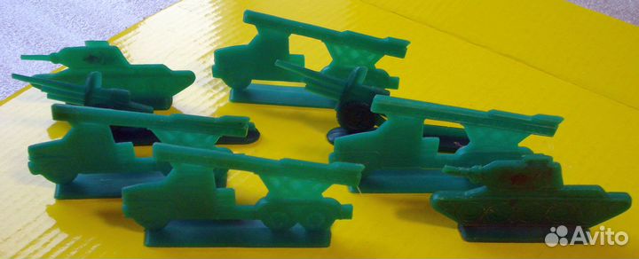 Солдатики СССР Техника Наша армия 8 штук