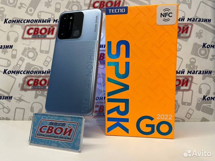 Смартфон tecno Spark Go 2022