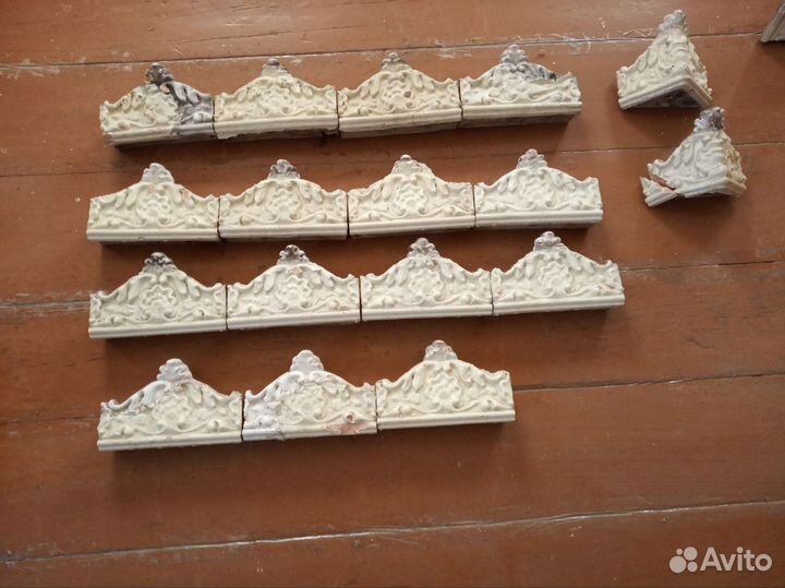 Изразцы печные керамические до 1903 года