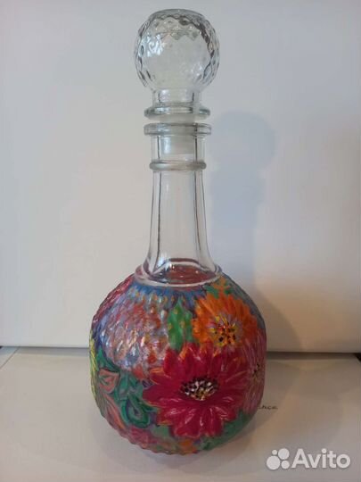 Стеклянная бутылка 0,5 л для домашней наливочки