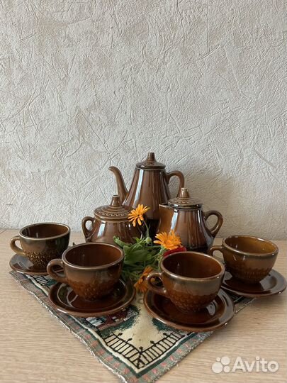 Сервиз кофейный керамический