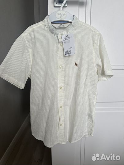 Рубашка H&M новая 128