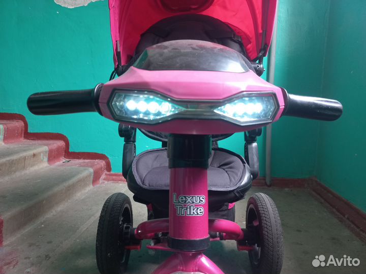 Детский Велосипед с ручкой складной