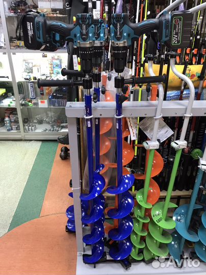 Шуруповерт для ледобура комплект