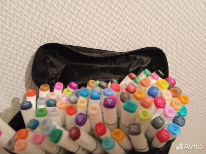 Фломастеры для скетчинга 80 цветов