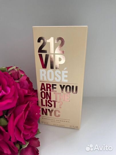 Парфюм Carolina Herrera 212 VIP Rose 80ml (Euro)