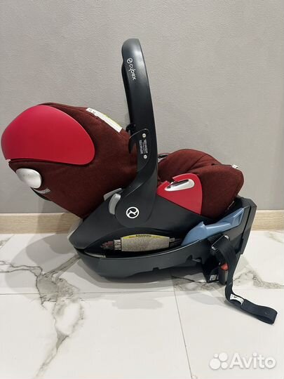 Автолюлька Cybex cloud q platinum с базой