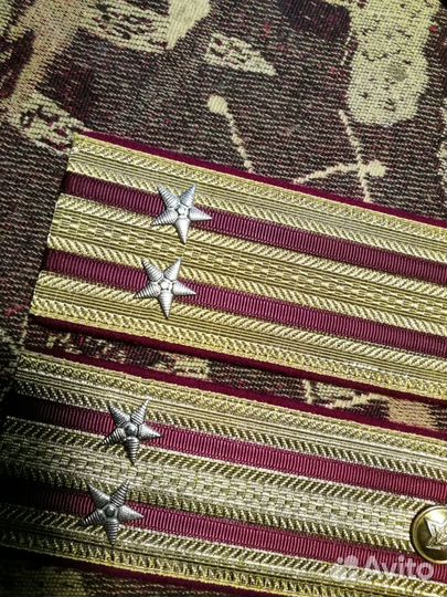 Погоны офицерские парадные