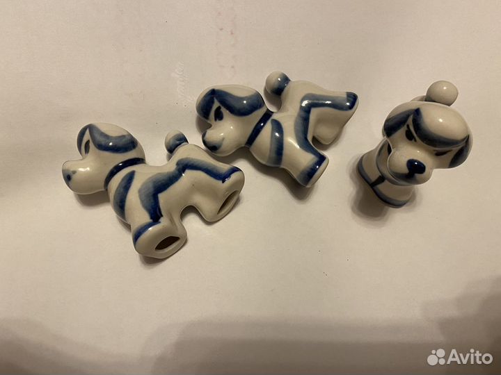 Собачки гжель