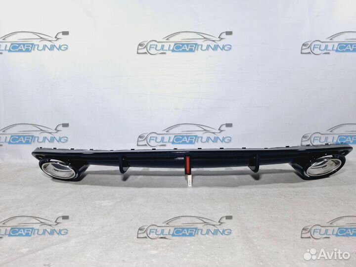 Audi a7 диффузор заднего бампера RS 2010-2014