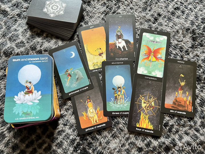 Sun and moon tarot новые карты