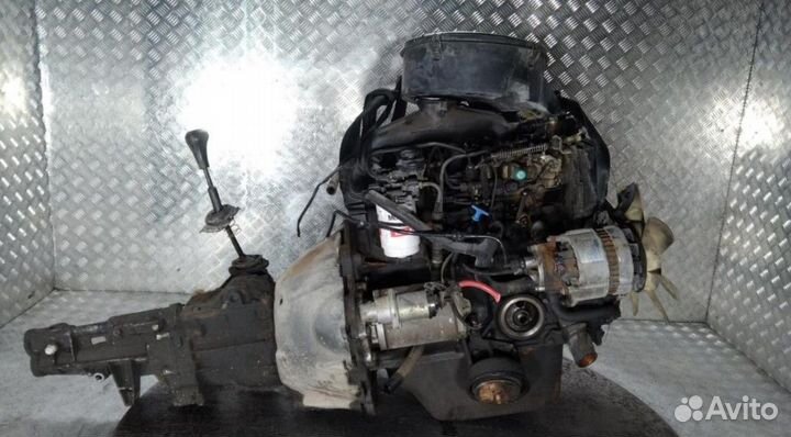 Двигатель 4AB Ford Transit 2.5л дизель+МКПП