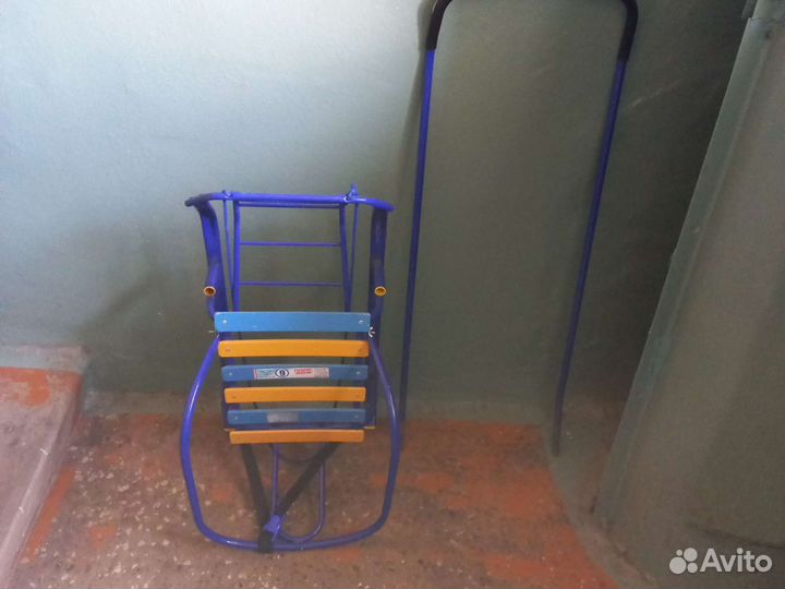 Детские санки с колесами