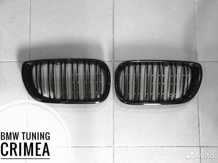 Решётки радиатора (Ноздри) бмв е46 рест дорест
