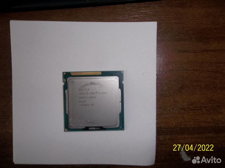 Intel core I5 3470 socket 1155