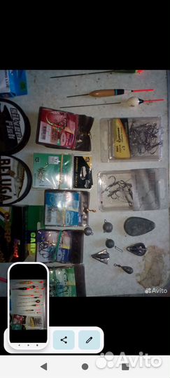 Рыболовные снасти, приманки