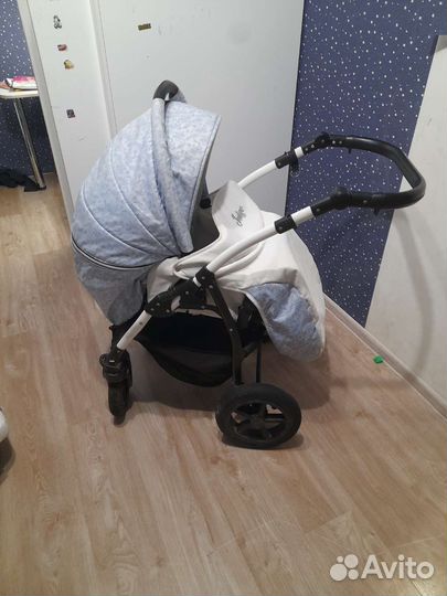 Коляска 3 в 1 indigo