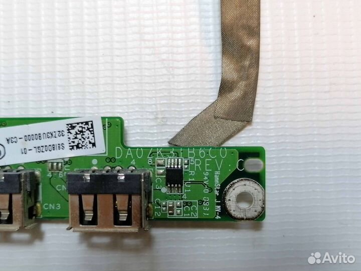 Плата USB для Acer 6530