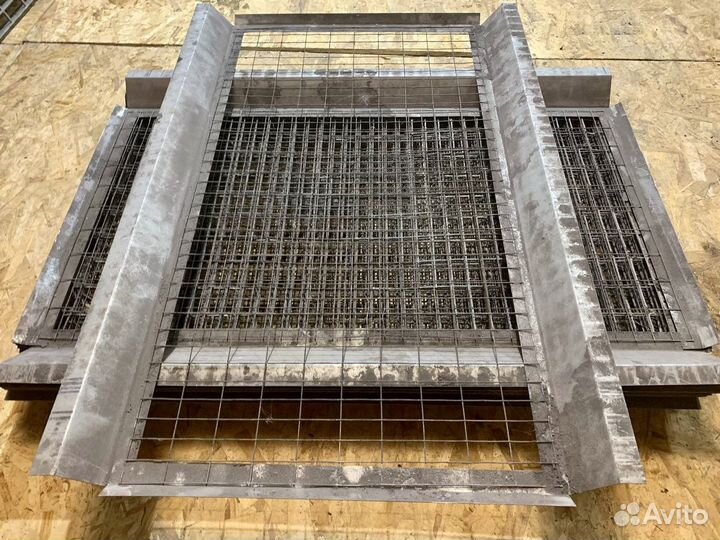 Напольные решетки для покрасочной камеры