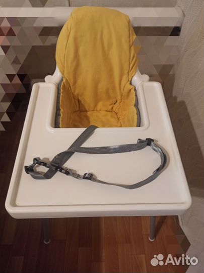 Детский стул и стол для кормления IKEA